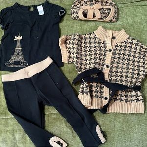 Janie &Jack Includes sweater (18-24 months), shirt (2T) pants (18-24 month) &hat
